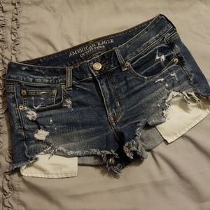 American Eagle Shortie Shorts